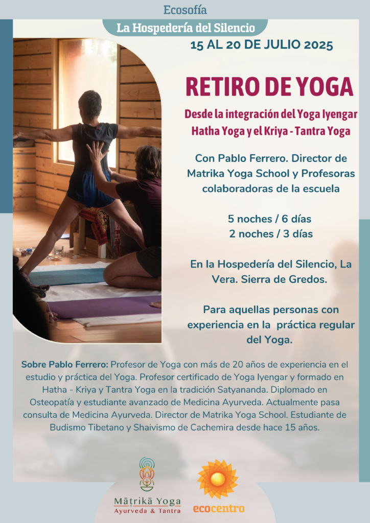 Retiro de Yoga | Iyengar, Hatha - Kriya y Tantra Yoga con Pablo Ferrero ...