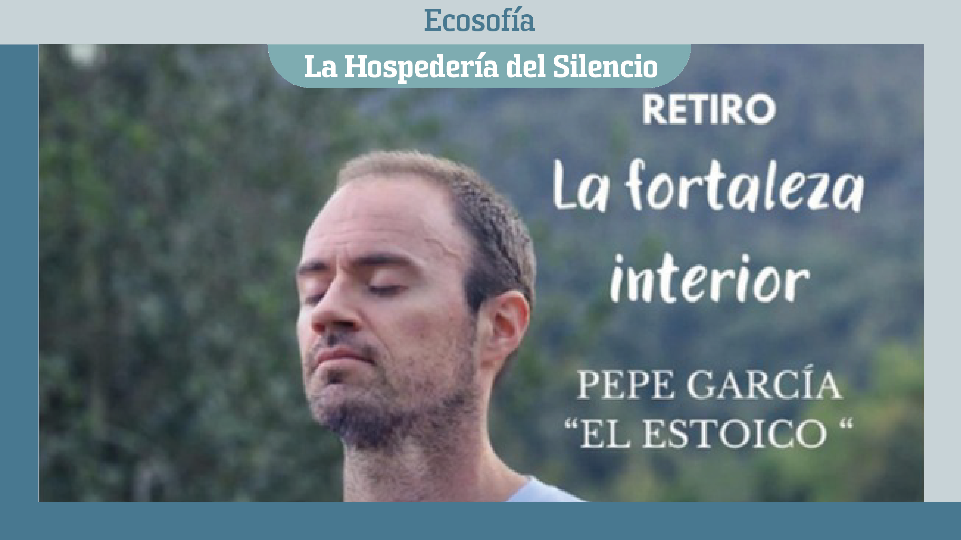 pepe garcía-estóico -retiro-novedad con marco
